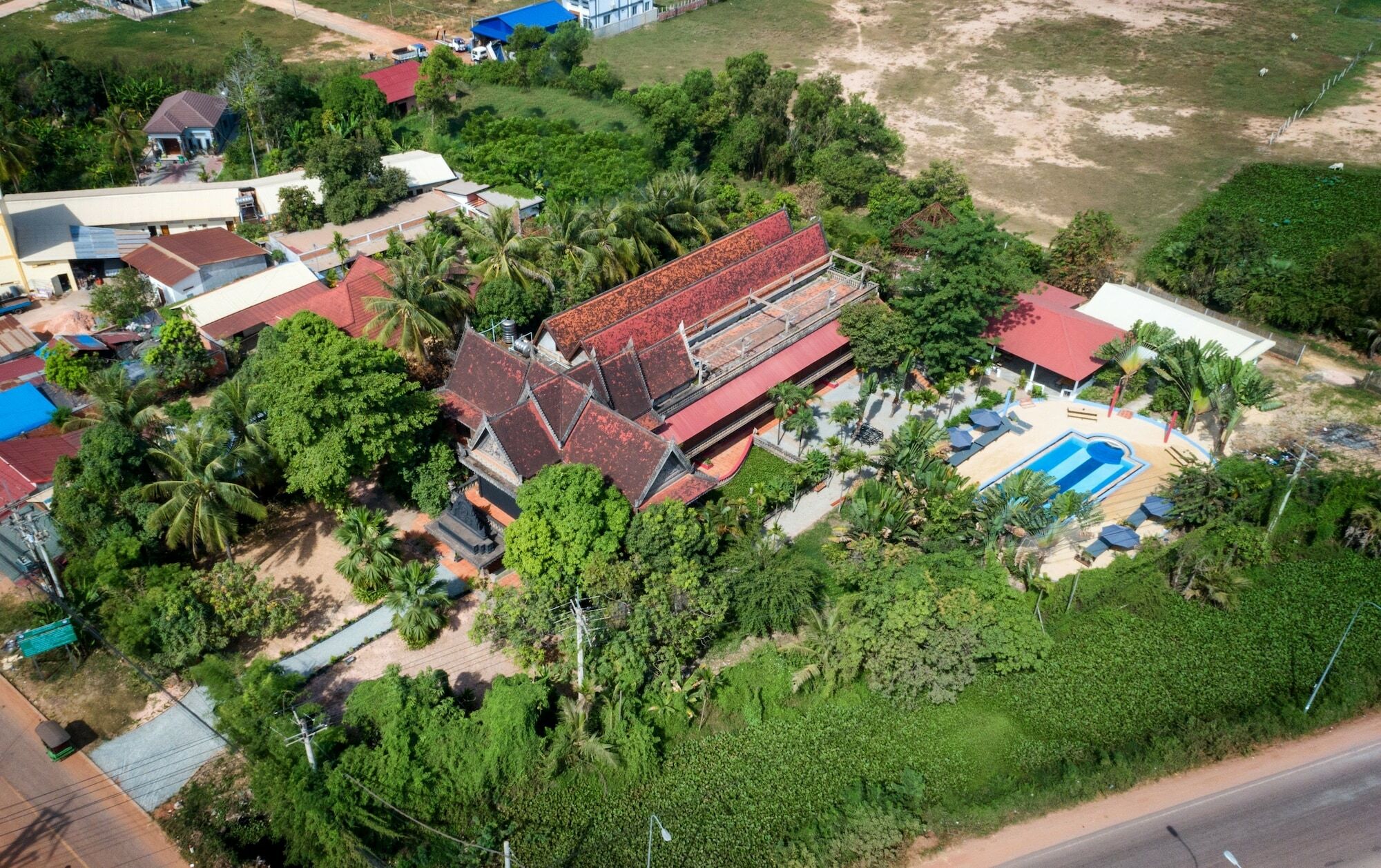 Barefoot Backpacker Resort Siem Reap Luaran gambar